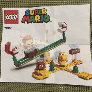 LEGO Set#71365 Super Mario:Piranha Plant Power Slide Expansion- Complete Retired